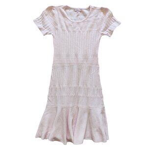 Parker knit pink dress, S